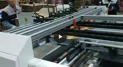 A型 伺服双片糊箱机-智能型